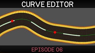 [Unity] 2D Curve Editor (E06: road mesh)