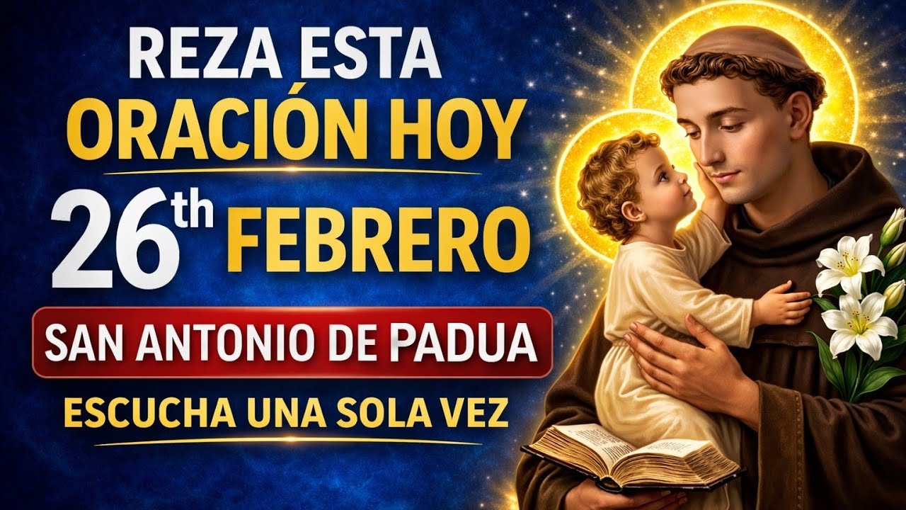 ORACIÓN INSTANTÁNEA POR UN MILAGRO FINANCIERO CON SAN ANTONIO ANTES DE QUE TERMINE EL AÑO