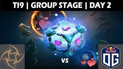 OG VS NIP GAME 2 | OG CANCER PICK ON TI9 | GROUP STAGE DAY 2