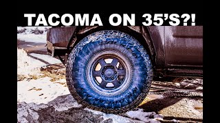 HOW TO FIT 35'S ON YOUR TACOMA!!!