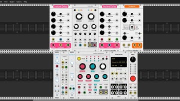 Aurora | VCV Rack Patch | MI Rings, Clouds