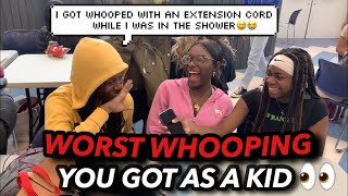 WORST WHOOPING YOU GOT AS A KID😳😳?? HIGH SCHOOL EDITION *EXTREMELY FUNNY😂*