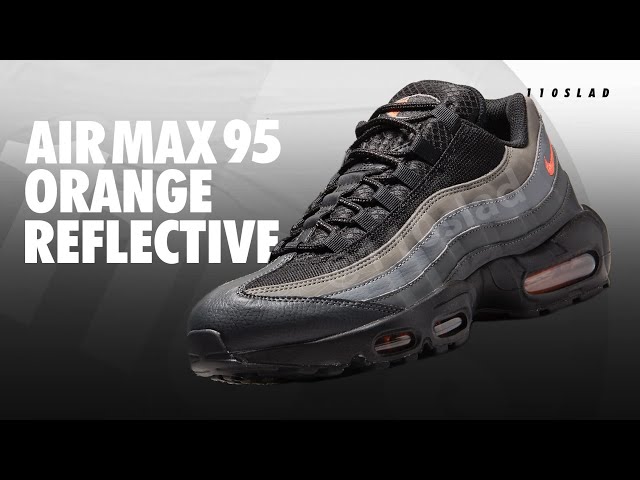 New Nike Max Black & Orange Reflective FD0663-002 (Detailed Look) - YouTube