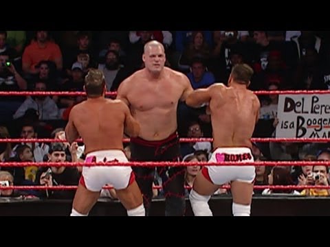 Kane vs. The Heart Throbs - Beat the Clock Challenge: Raw,