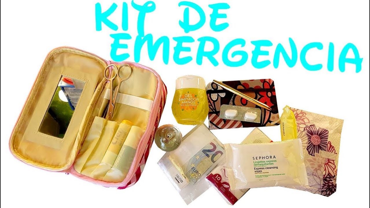 Mi Kit de Emergencia | ¿Que llevo en mi Kit de Emergencia?