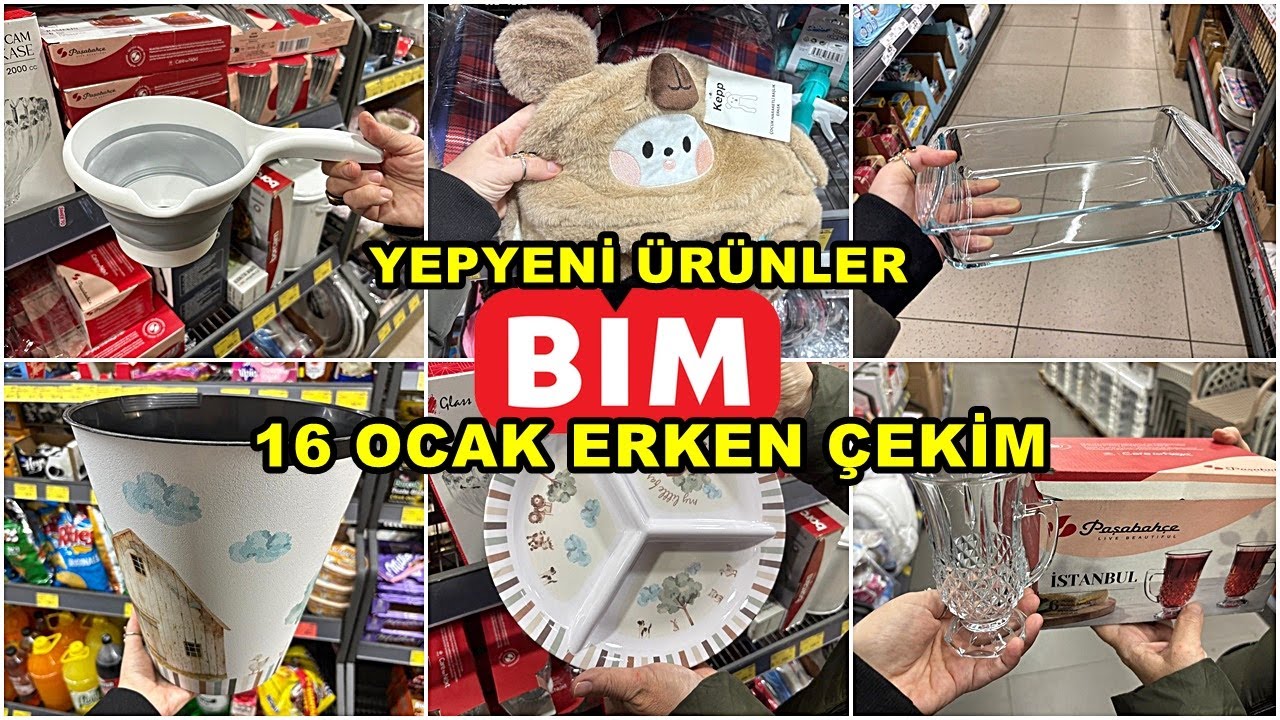 BİME KOŞUN💃BİM 16 OCAK 2026 CUMA💃/GERÇEK İLK VE TEK ERKEN ÇEKİM❗️/YEPYENİ ÜRÜNLER/