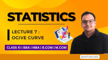 OGIVE CURVE:: Statistics