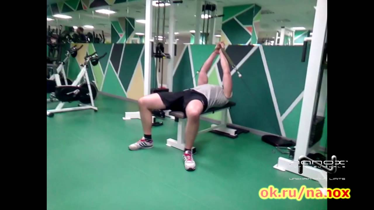 Flat Bench Cable Flyes 20 20kg Cable Crossover P2 Youtube