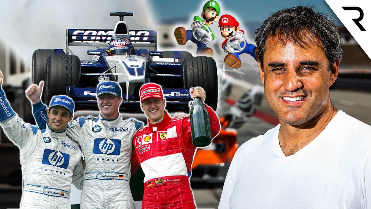 Montoya on racing the Schumachers, the time he ‘ran out of talent’ & his Mario Kart obsession