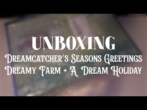 (4K) 📦 UNBOXING #DREAMCATCHER 'S SEASONS GREETINGS 2025 | A Dream Holiday & Dreamy Farm 🍀