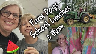 Farm Days, School Lunch, & One of My Favorite Shops