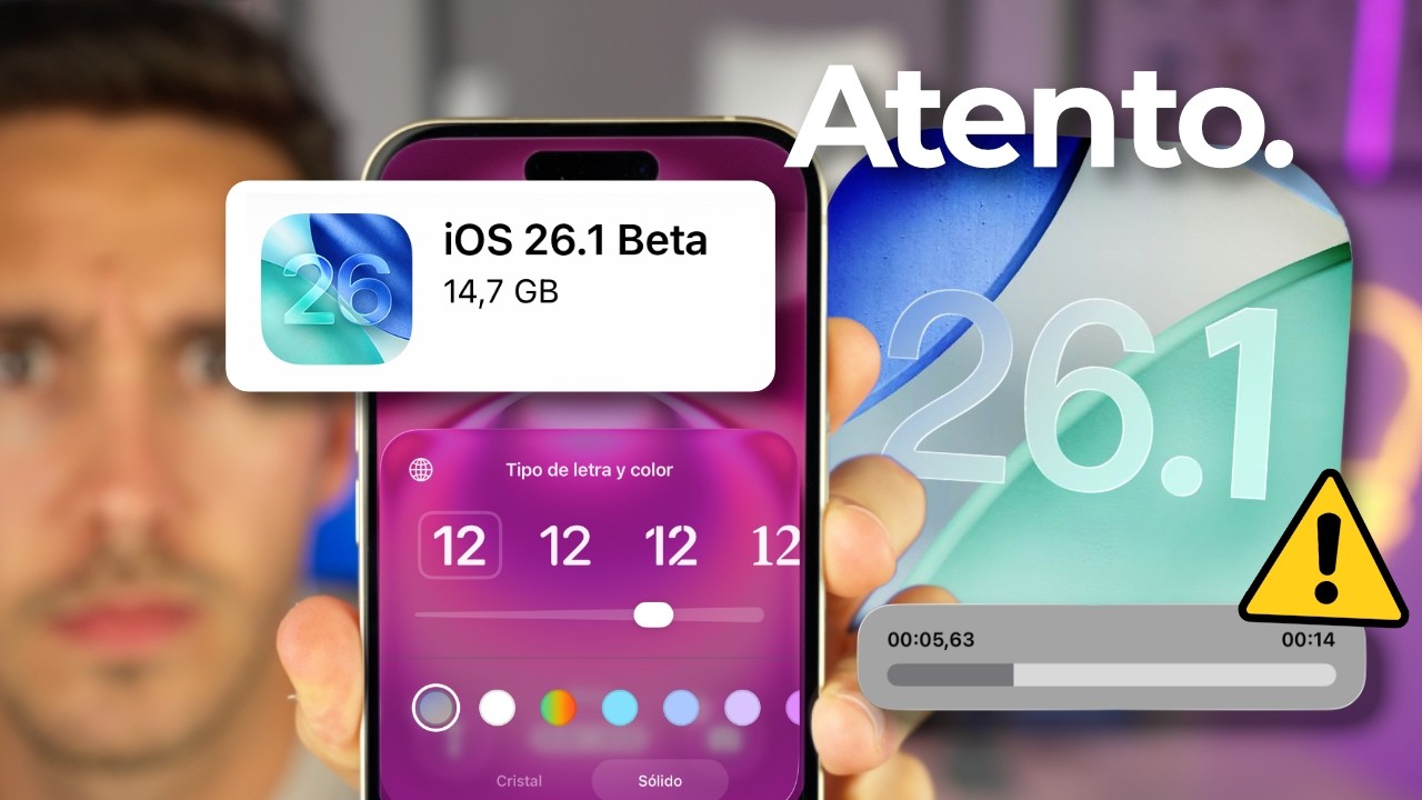 iOS 26.1 traerá todas estas NOVEDADES y será una actualización ...