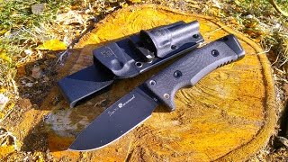 Тест ножа HX OUTDOORS Survival Straight Knife D2