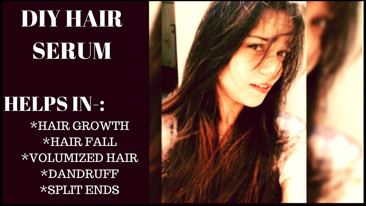 Hair Serum at home for all hair problems in hindi Madhuri Sharma