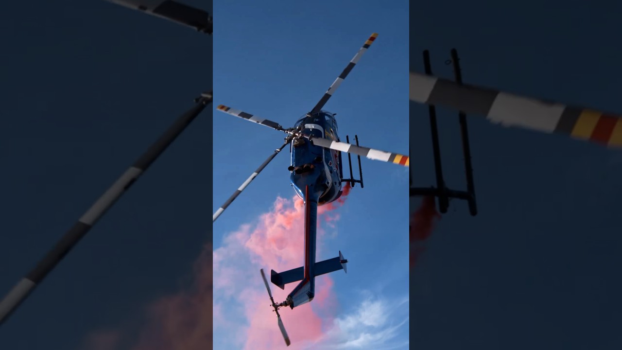 Gravity-Detying moves:The art of Helicopter Aerobatics