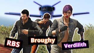 I Finally Joined Broughy1322 For A Gfred Survival! (ft. Verdilith) - GTA 5 Gfred Survival