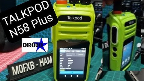 TALKPOD N58 - Droidstar Test & More
