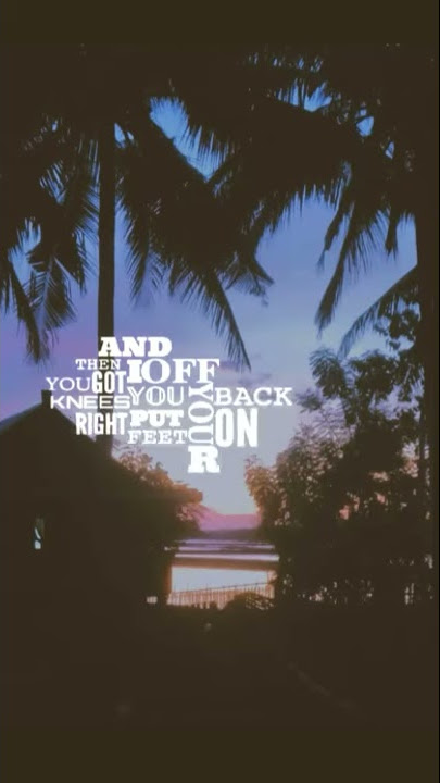 lagu Feeling So High (Senja) Story Wa