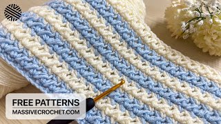 This Uncommon Crochet Pattern is a Real Showstopper!  ⚡ Very Easy Crochet Stitch for Beginners