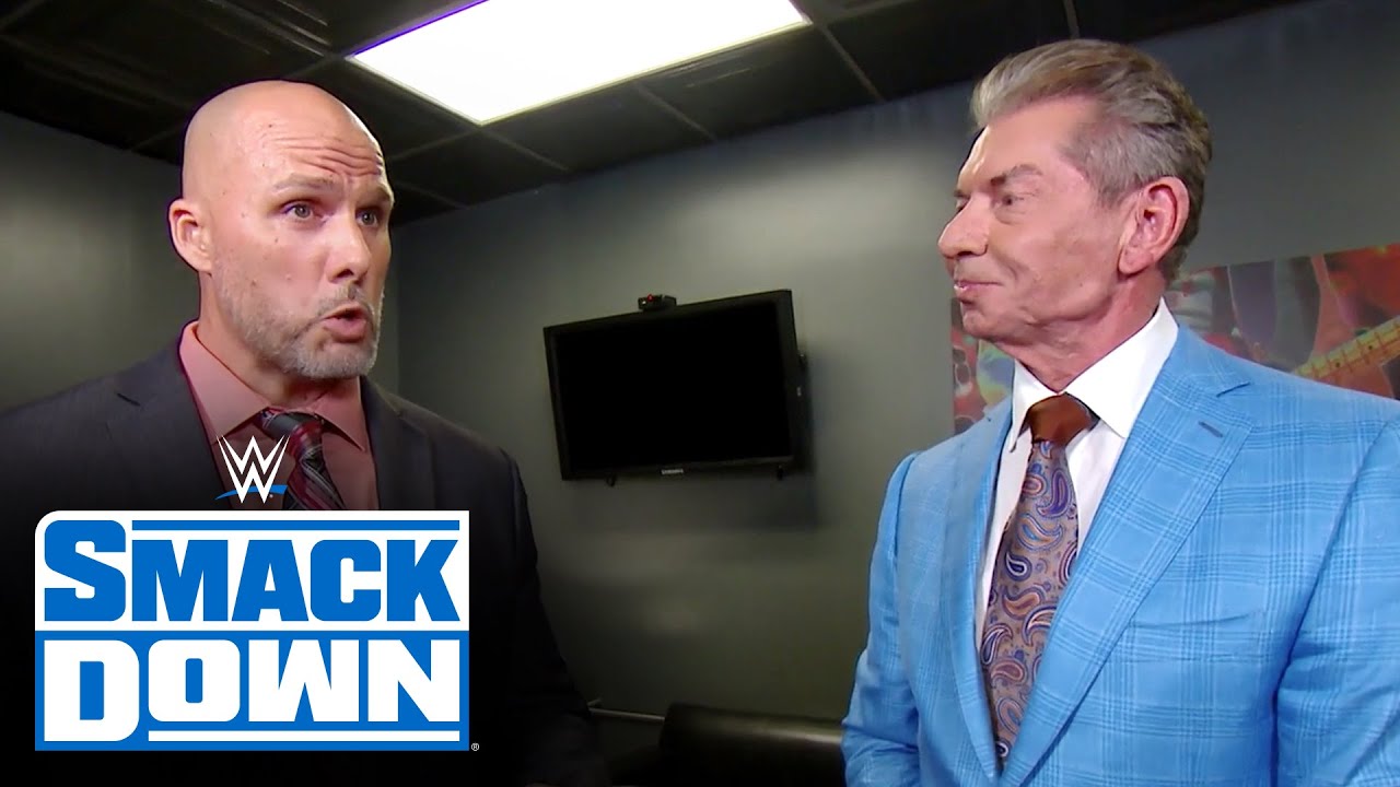 Mr. McMahon tasks Adam Pearce with WWE Payback contract signing: SmackDown, August 28, 2020