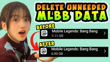 How To Reduce MLBB Resources That Unneeded And Fix LAG Problems | How To Reduce ML Storage Data