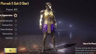 PUBG MOBILE - Golden Pharaoh X-Suit