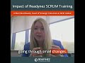 Impact of Readynez SCRUM Training