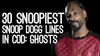 30 Snoopiest Snoop Dogg Lines in Call of Duty Ghosts' Snoop Dogg Voice Pack