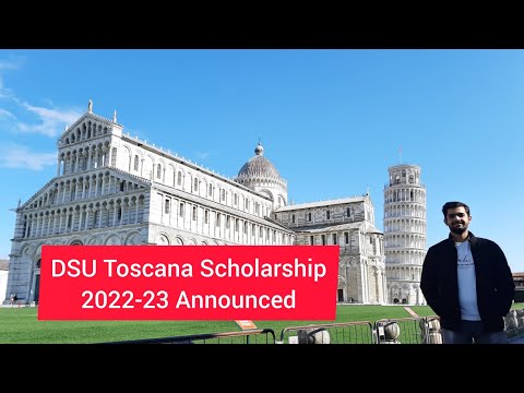 DSU Toscana Scholarship 2022-33 | Complete Guide | How to Fill Online Application | Study in Italy