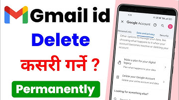 How To Delete Google Account | Google Account Delete Kasari Garne |Gmail Account Delete Kasari Garne
