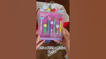 BTS BT21 shipping at Miniso #bt21 #btsv #kimtaehyung #winterahead  #bt21tata #bts #miniso