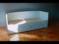 HEMNES Ikea how to Daybed Assembly