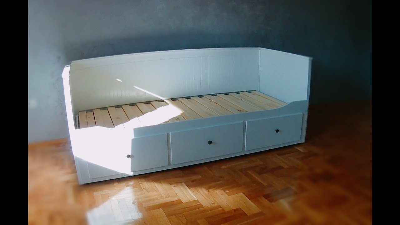 HEMNES Ikea how to Daybed Assembly YouTube