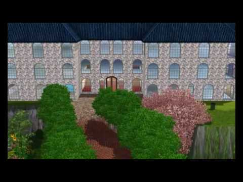 Sims 3 Cerulean Blue Elegance(New Mansion EXTERIOR)