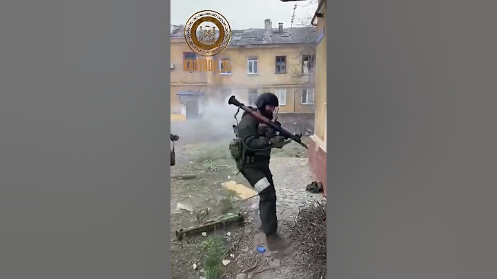 Ukraine war, Chechen and Russian fighters are seen firing RPG’s into enemy positions