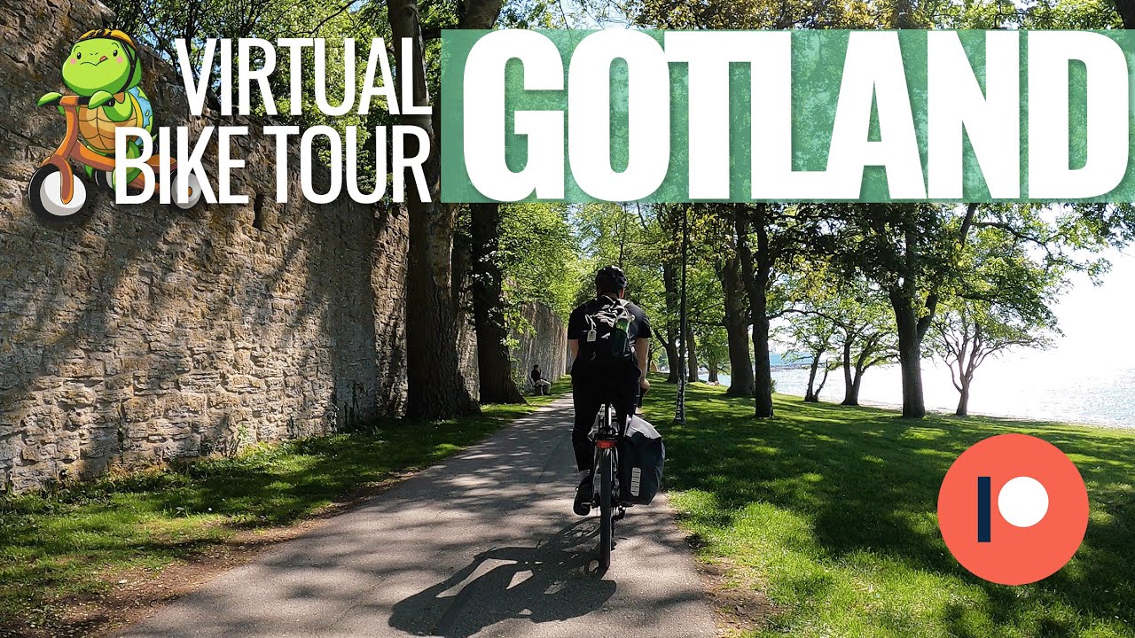 Most Amazing Coastline in SWEDEN - Gotland Virtual Cycling