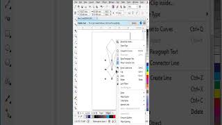 Corel Draw Tutorial #shorts