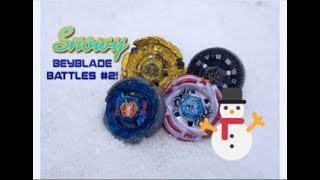 SNOWY Beyblade Battles #2! screenshot 5