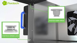 Fivetech–Spring Lock Solution For Rotate Server Chassis
