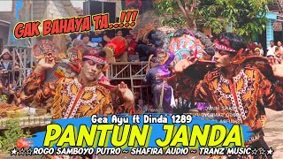 VIRAL TERBARU ‼️ PANTUN JANDA voc GEA AYU ft DINDA 1289 - ROGO SAMBOYO PUTRO - SHAFIRA AUDIO.