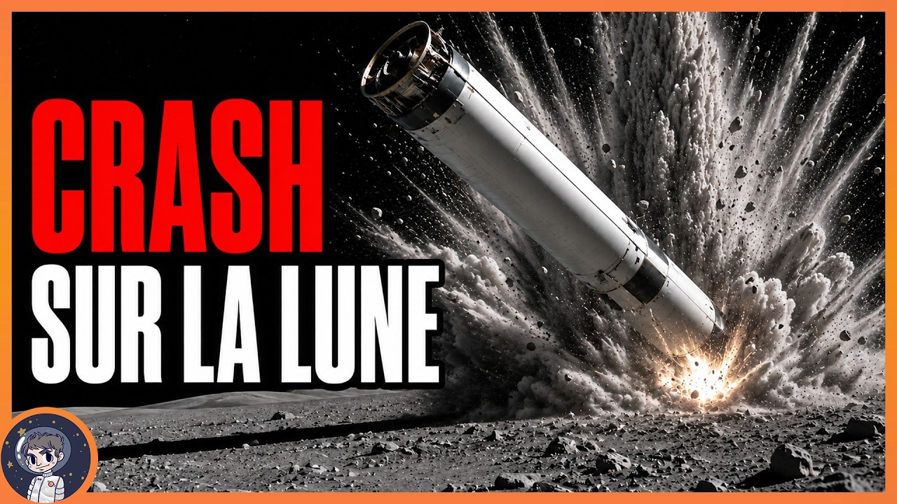 SpaceX S'ÉCRASE sur la LUNE ! Un CRASH de 4 tonnes - Le Journal de l'Espace #353 - Actu spatiale