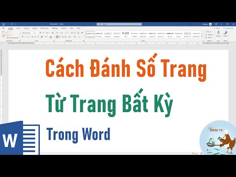 cách đánh dấu trang