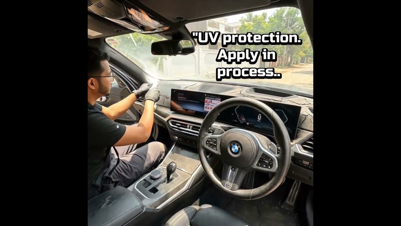 Protecting a dashboard from UV damage