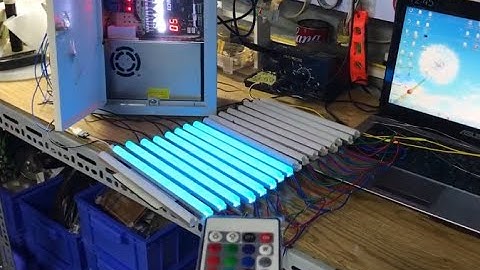 Mạch led cầu thang cảm ứng thông minh - Full color - Remote