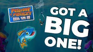 FISHIN FRENZY REEL 'EM IN SLOT 🐟 GAMEPLAY & BIG WIN!