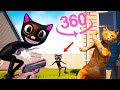 360° VR Funny cats  - animation