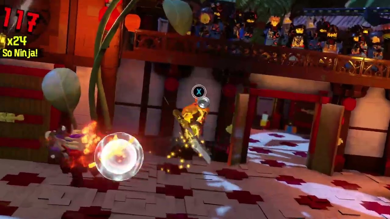 LEGO Ninjago Movie Videogame Boss Master Chen with Lady Iron Dragon 