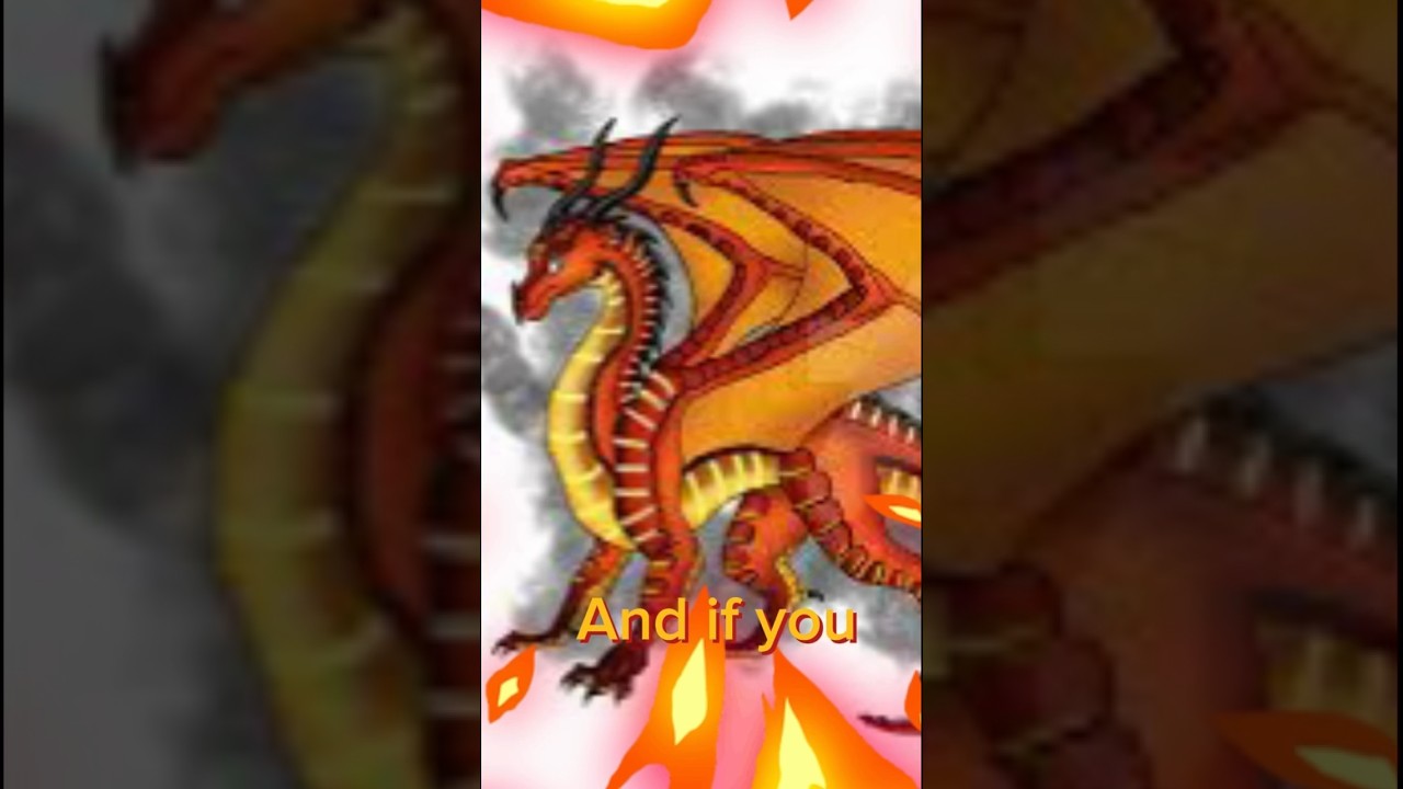 Before you play with fire…. Credit to @_MjolnirWorthyArtist_ for the idea #wof #wingsoffire #peril