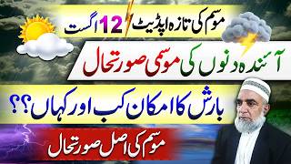 Weather Forecast for Next Few Days in Pakistan || Crop Reformer