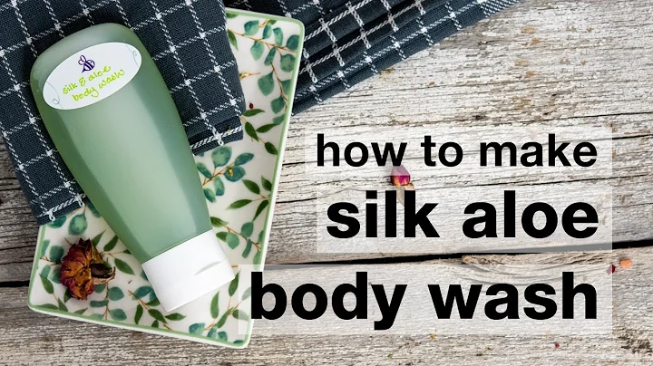 Gör din egen silkeslena Aloe Body Wash!